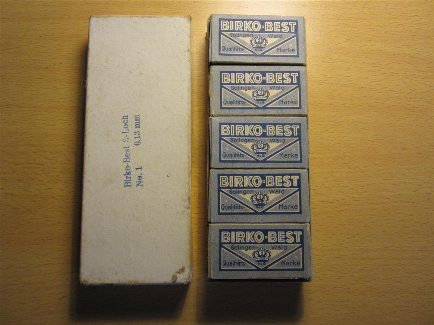 WW2 WH BIRKO BEST Razor Blades